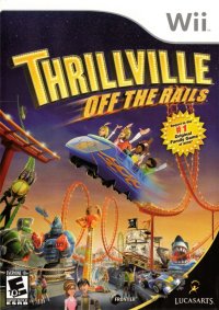 Thrillville: Off the Rails PAL Wii box art